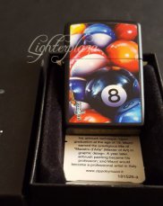 Zippo lighter 8 Eight Ball by Mazzi