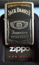 Zippo Jack Daniel's Silver Stencil Emblem