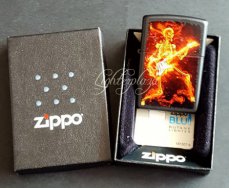 Zippo lighter Guitarist Flaming