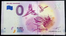 Spain. Euro Banknote Souvenir - Selwo Marina 2018