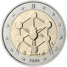 2CBEL.ATO2006 Belgium 2 Euro UNC Atomium 2006