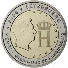 2CLUX.GDU2004 Luxembourg 2 Euro UNC Grand Duke 2004