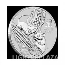 Australië 50 cent Dollar zilver Lunar 3 - Mouse 2020