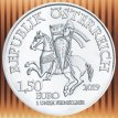 Ag-AUSTRIA19.1.5.1.hood Oostenrijk 1,50 euro zilver BU Robin Hood 2019.825e verjaardag van de eerste Weense munt. Oplage 83.000 munten