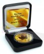 Ag-CND20.5d.1.MapleLeaf Canada 5 dollar 1 oz Silver Maple Leaf 2020 "Space Gold" goud verguld en ruthenium afwerking