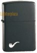 Zippo lighter 2005 Black Pipe. Black matte Finish
