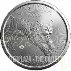 Canada 5 Dollars 1 oz. Zilver Lynx 2017