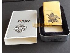 Zippo Anheuser-Busch Eagle Brass Emblem