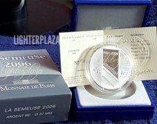 France 1,5 Euro silver PROOF 2006 The Sower - 25th anniversary of the abolition of the death penalty. Only 3.110 pcs !