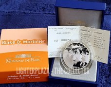 Frankrijk 10 Euro zilver Proof 2010 Strips "Blake & Mortimer"
