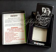 Zippo lighter " Shakira " - Black matte finish