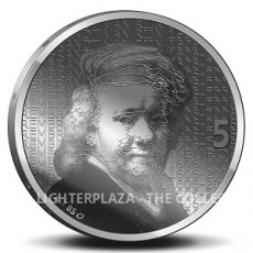 NLAGPR0002006R Netherlands 5 Euro silver PROOF 2006 Rembrant