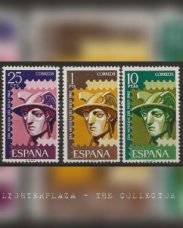 Spanje 1962. Dag van de Postzegel - Mercurius