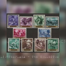 Spain 1966.  Stamp Day - Paintings José Maria Sert