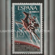 Spanje 1966. 17e congres van de Internationale Astronautische Federatie