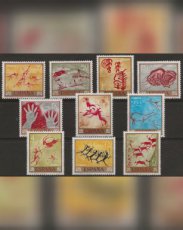 Spanje 1967. Dag van de postzegel - Rotsschilderingen