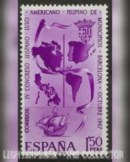 Spain 1967. 4th International Congress of Municipalities
