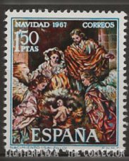 Spanje Kerstmis 1967