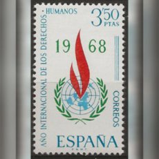 Spain 1968. International Years of Human Rights