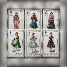TP-ESP69.01558/60C Spain 1969. Female costumes