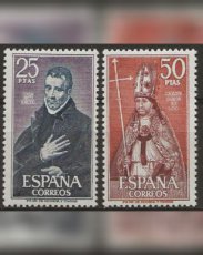 TP-ESP70.01610.11 Spain 1970. Famous People - Beato Juan de Ávila & Rodrigo Ximenez de Rada