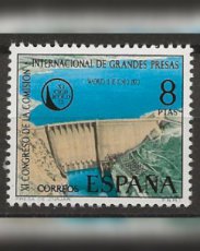 Spanje 1973. 11e Congrès van de Internationale Commissie voor  grote dammen in Madrid